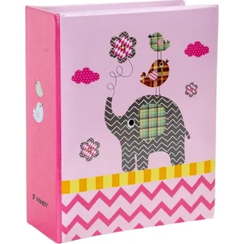 Fotoalbum Fotoalbum 9 x 13 cm - 100 fotek - ZigZag 2 - růžová - 230621 2