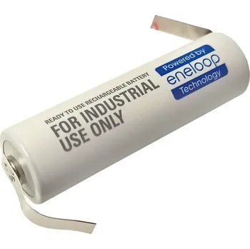 Článková baterie Akumulátor 1.2V / 1900mAh AA Eneloop Panasonic BK-3MCCF, s pájecími vývody "Z"
