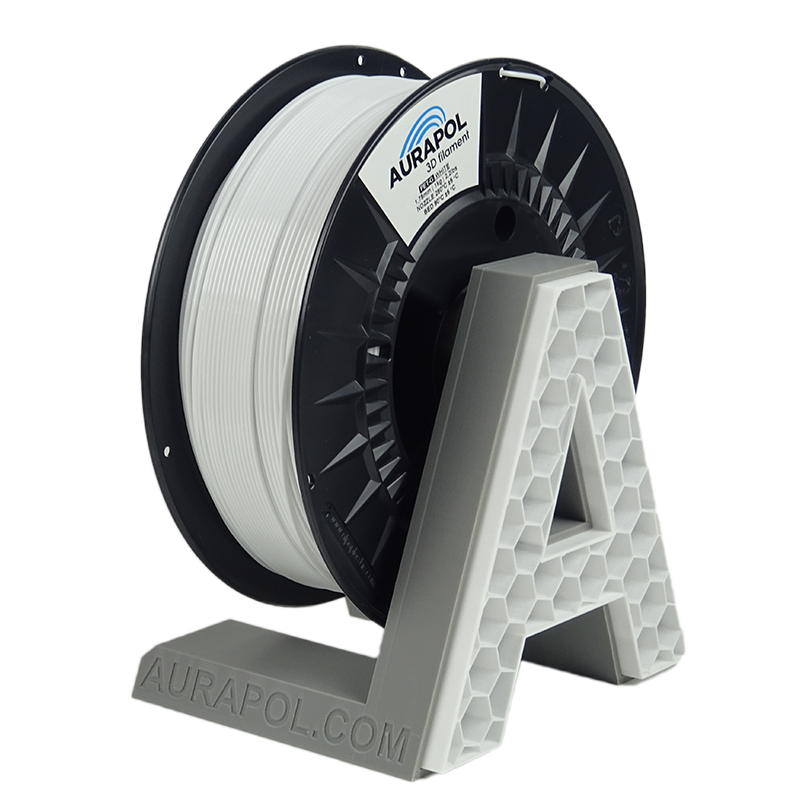 AURAPOL PET-G Filament Bílá 1 kg 1,75 mm