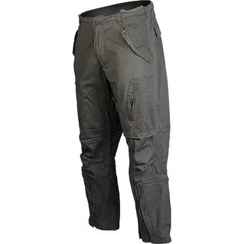 Pánské kalhoty MILTEC Kalhoty Pilot US oliv předeprané VINTAGE Velikost: XS