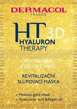 Pleťová maska Dermacol 3D Hyaluron Therapy revitalizační slupovací maska 15 ml