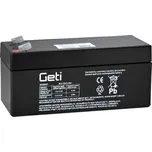 Baterie olověná 12V 3.3Ah GETI