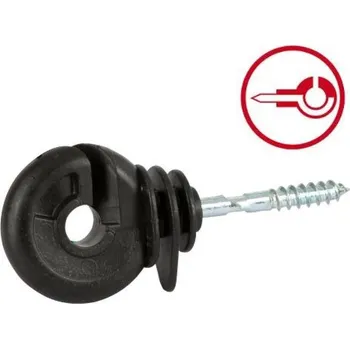 Chov hospodářského zvířete Izolátor pro elektrické ohradníky DS s průchozím vrutem 5 mm