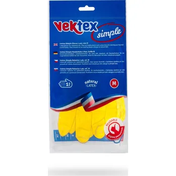 Rukavice na úklid VEKTEX úklidové rukavice Simple vel.M
