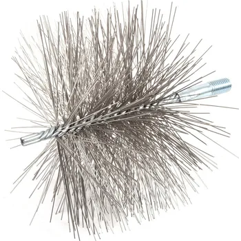 Komínová štětka Kartáč rourový nerez 160 mm