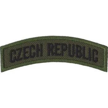 Nášivka NAVYS Nášivka Česká republika oliv bojová polní - oblouk A-51