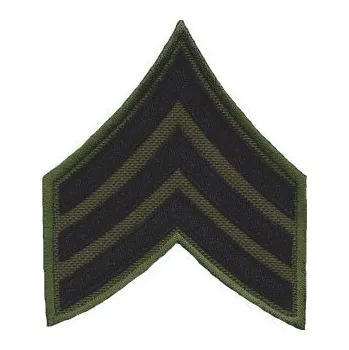 Nášivka NAVYS Nášivka hodnost US - seržant bojová polní E-26