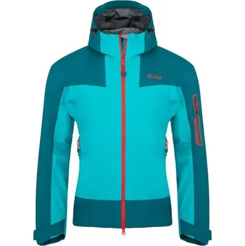 Pánská softshellová bunda KILPI MAMBA-M Tyrkysová XS