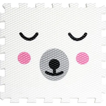 Vylen Dětská pěnová hrací podložka na zem MEDVÍDEK Zvolte barvu: Bílá