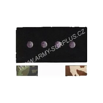 Nášivka NAVYS Nášivka hodnost rotný AČR malá Provedení: maskovací