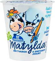 Milko Matylda BIO tvaroh a smetanový jogurt 125 g