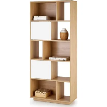 Nábytek HALMAR Regál REG-22 dub zlatý/bílý