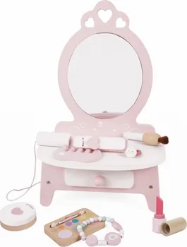Toaletní stolek Classic World Pink Dresser růžový/bílý
