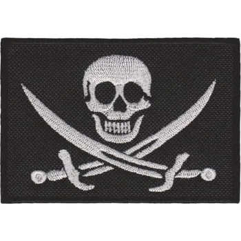 Nášivka NAVYS Nášivka Pirát lebka na přišití E-46