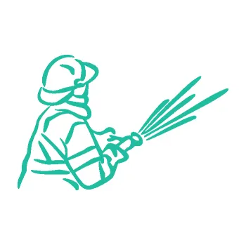 Samolepící dekorace SAMOLEPKA Hasič 015 pravá (25 - tyrkysová) NA AUTO, NÁLEPKA, FÓLIE, POLEP, TUNING, VLASTNÍ TEXT, TISK, AUTOSAMOLEPKY.cz, POLEPY, OBRÁZEK, LOGO, SAMOLEPKY