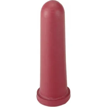 Chov hospodářského zvířete Dudlík gumový super červený 100 mm