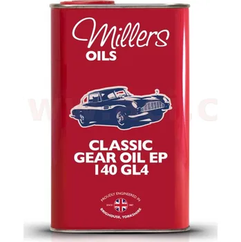 Převodový olej MILLERS OILS minerální převodový olej Classic Gear Oil EP 140 GL4 1l