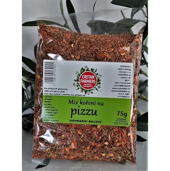 Koření CRETAN FARMERS Mix koření na Pizzu eko balení 75 g