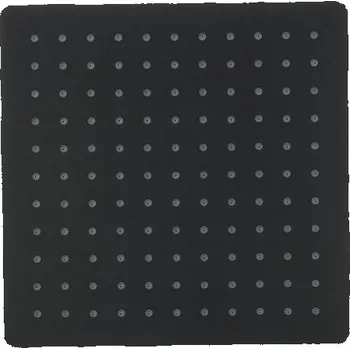 Sprchová hlavice Besco Sprchová hlavice - čtverec Uni S B Černá mat, 30x30 cm