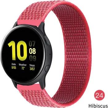 Příslušenství k chytrým hodinkám Nylonový Pásek Na Hodinky 18 Mm Varianta: Hibiscus 24