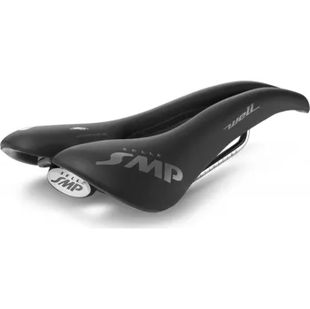Sedlo na kolo Sedlo SMP WELL Carbon rail black matt