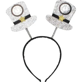 Čelenka Čelenka Silvestr Klobouky stříbrná 946119