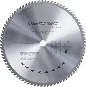 Pilový kotouč Pilový SK kotouč Bernardo pr. 355 mm kotouč pilový 355x25,4 mm Z 80 na ALU