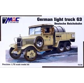 Plastikový model 1/72 German Light Truck G3 Deutsche Reichsbahn