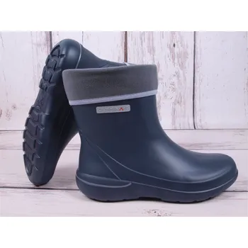 Dámské holínky Gumáky holínky Camminare ROMA tmavě modré NAVY se zateplením, ultralehké velikost: 36/37