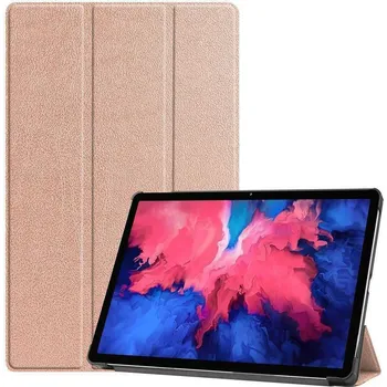 Pouzdro na tablet Luxusní Pouzdro Lenovo Tab P11 / P11 Plus S Potiskem Barva: Zlatá