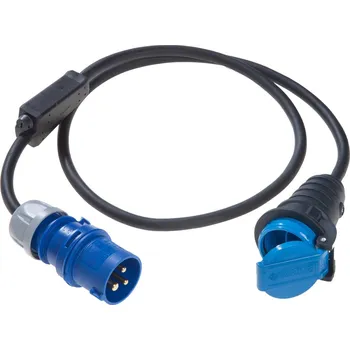 Napájecí kabel Weingärtner Kabel adaptéru CEE s pojistkou zásuvky CH, 1,5 m