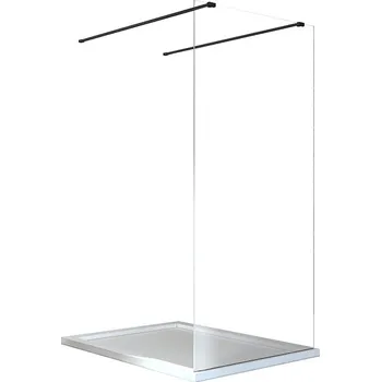 Besco Sprchový kout Walk-In AVEO DUE B 90 (100, 110, 120, 130, 140), výška 195 cm - bez vaničky Rozměry (cm): šířka: 130