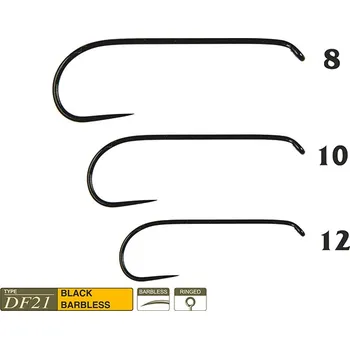 Rybářský háček Muškařské háčky Traper Hikara DF21 vel 10