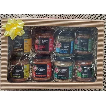 Kosmetická sada Dárková sada koření bez soli "Bez masa"