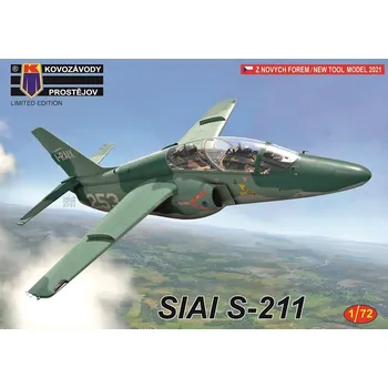 Plastikový model 1/72 SIAI S-211 (3x camo)