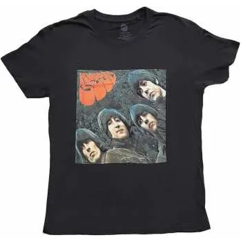 Merch The Beatles: Dámské Tričko Rubber Soul Album Cover S