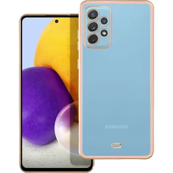 Náhradní kryt pro mobilní telefon Kryt Forcell Lux Case Samsung Galaxy A72 LTE ( 4G ) růžový