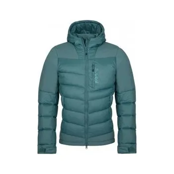 Pánská bunda Kilpi GUUS-M tmavě zelená XL; Zelená bunda + DÁREK DLE VÝBĚRU!