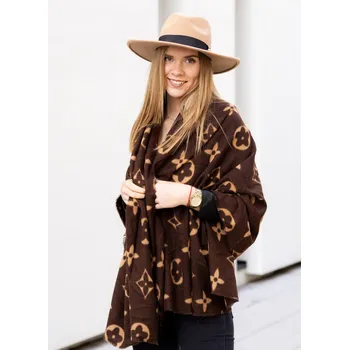 Šála BudesIN Šála Vilon dark brown