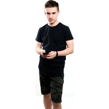 Chlapecké tričko Bettymode Chlapecké tričko ČERNÁ krátký rukáv, 128