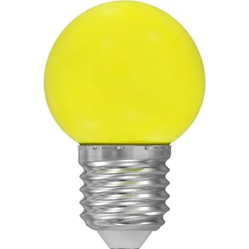 Spectrum LED Ball E27 1W 230V 20lm žlutá Žárovka Spectrum LED Ball E27 1W 230V 20lm žlutá