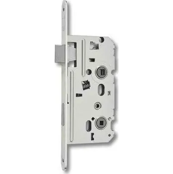 Dveřní kování VPD Zámek do dveří WC redukce 6x6 235x20x77mm rozteč 72mm