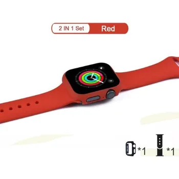 Luxusní Set Na Hodinky Pro Apple Watch 5 - 40Mm Barva: Červená