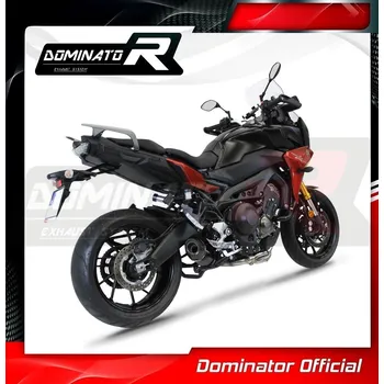Výfuk pro motocykl LADĚNÝ VÝFUK DOMINATOR YAMAHA YAMAHA TRACER 900 GT 2020 full system koncovka HP5 černý