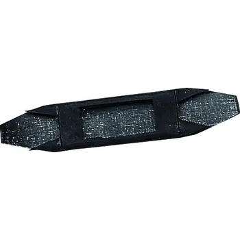 Čištění pro koně WALDHAUSEN Podložka na podbradní řetízek Waldhausen, gumová, černá