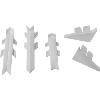 Kuchyňská pracovní deska Pfleiderer Sada koncovek na těsnící lištu PFLIEDERER / cínově šedá