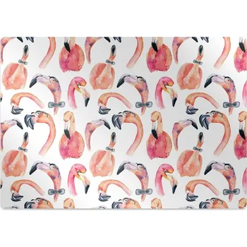 Podložka pod nábytek Ochranná podložka pod židli blázen Flamingos