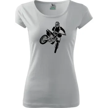 Dámské Triko s moto motivem 134 Cross