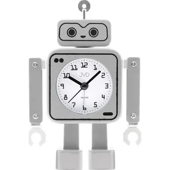 Budík Dětský budík JVD s plynulým chodem robot SRP2305.2