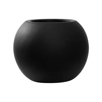 Květináč Moderní květináč Fiberstone Beth XS Matt black 25x21cm